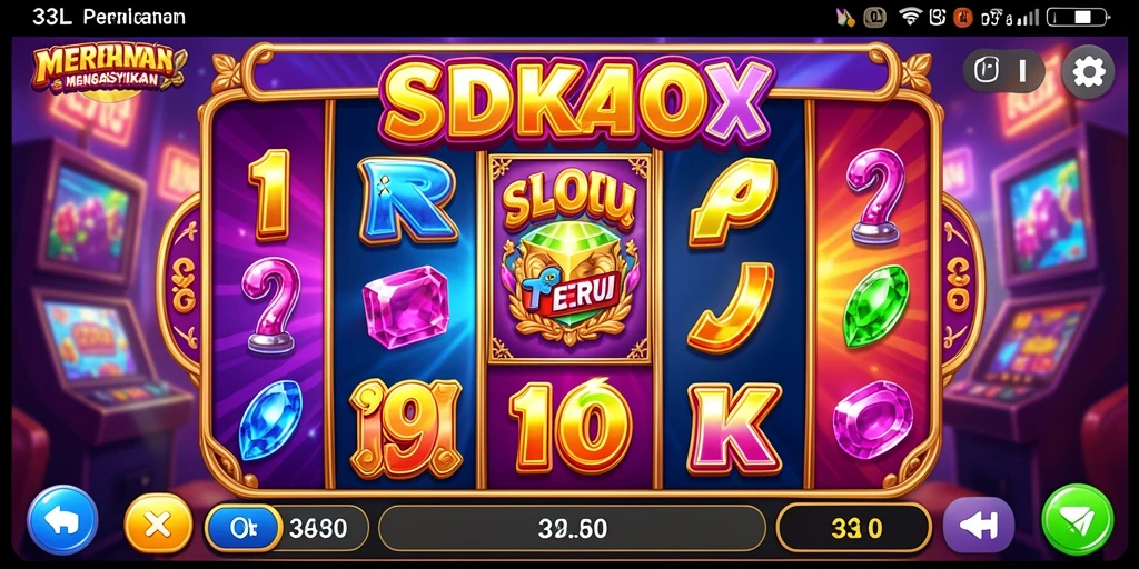 Screenshot utama 33L menampilkan gameplay Slot yang menegangkan.
