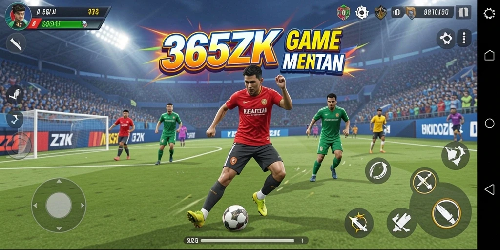 Tampilan gameplay Sports yang seru dan menarik