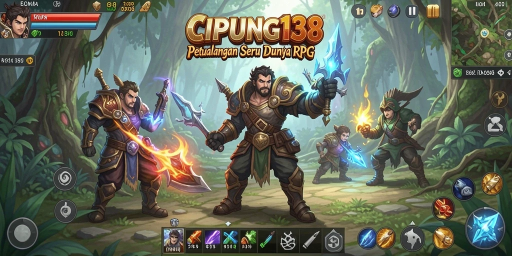 Tampilan gameplay seru dan imersif dari CIPUNG138.