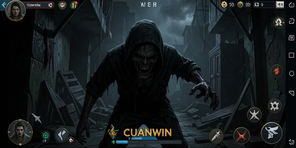 Gameplay CUANWIN yang mencekam dan menegangkan saat menjelajahi kegelapan.