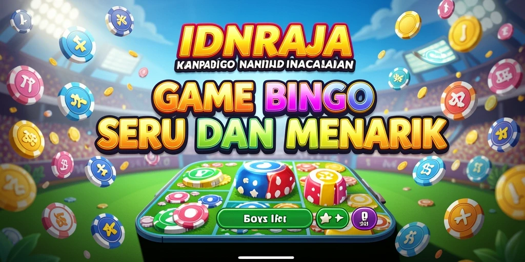 Tampilan gameplay yang menarik dari IDNRAJA saat bermain Bingo.