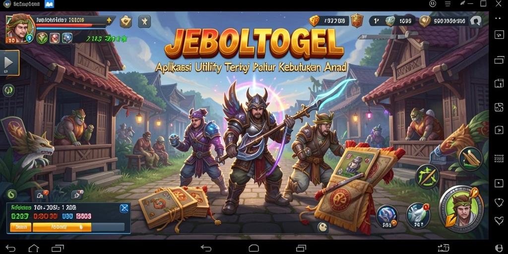 Tampilan antarmuka JEBOLTOGEL yang intuitif dan mudah digunakan.