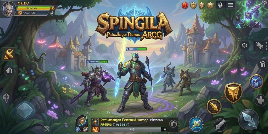 Skrenshot gameplay mengungkapkan petualangan epik di dunia ARPG.