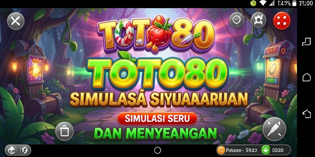 Screenshot TOTO80 menampilkan gameplay simulasi yang menakjubkan.
