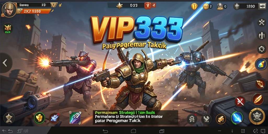 Gameplay menarik dari VIP333 yang penuh strategi dan taktik.