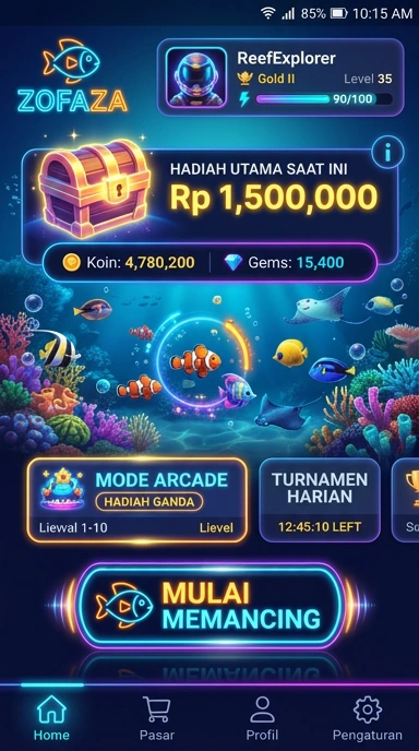 Beragam pilihan aplikasi pada katalog zofaza.